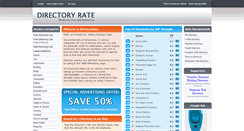 Desktop Screenshot of directoryrate.com